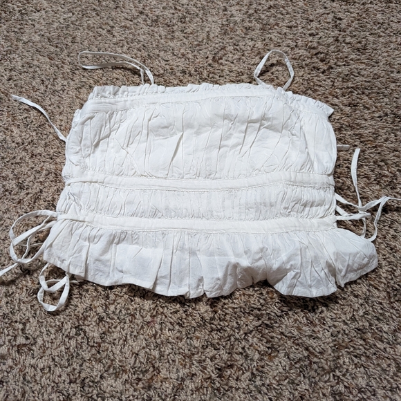 Free People - White Gabby Tank - Picture 2 of 6